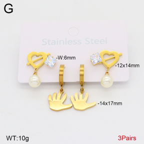 2E4005126ablb-698  Stainless Steel Earrings