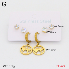 2E4005129ablb-698  Stainless Steel Earrings
