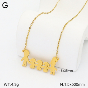 2N2008986aajl-698  Stainless Steel Necklace