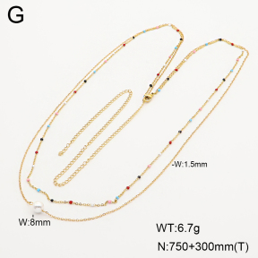 2N3003417vbpb-749  Stainless Steel Necklace