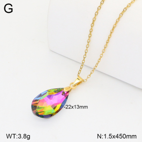 2N4005555aajl-698  Stainless Steel Necklace