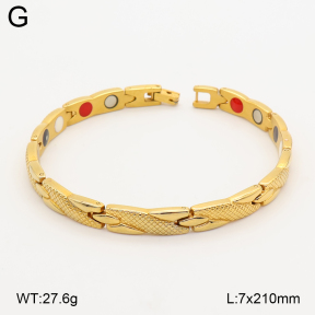 2B2005774aima-763  Titanium  Stainless Steel Bracelet