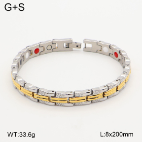 2B2005781aima-763  Titanium  Stainless Steel Bracelet