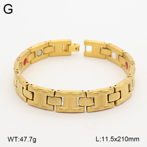 2B2005798aima-763  Titanium  Stainless Steel Bracelet