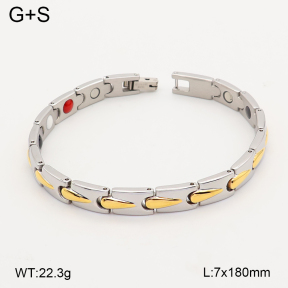 2B2005809aima-763  Titanium  Stainless Steel Bracelet
