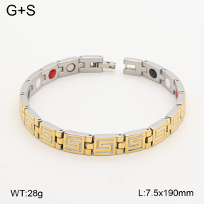 2B2005817aima-763  Titanium  Stainless Steel Bracelet