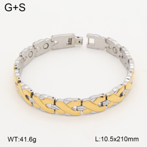 2B2005832aima-763  Titanium  Stainless Steel Bracelet