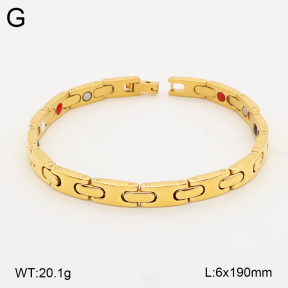 2B2005837aima-763  Titanium  Stainless Steel Bracelet