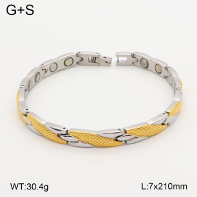 2B2005847aima-763  Titanium  Stainless Steel Bracelet