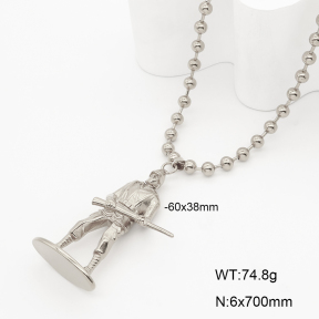 2N2009001vihb-741  Stainless Steel Necklace
