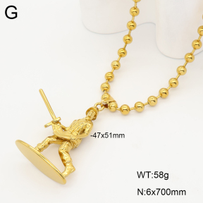 2N2009002biib-741  Stainless Steel Necklace