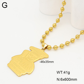 2N2009019bhva-741  Stainless Steel Necklace