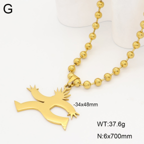 2N2009023bhva-741  Stainless Steel Necklace