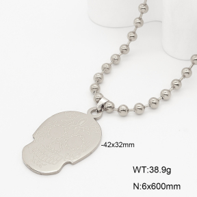 2N2009028bbov-741  Stainless Steel Necklace