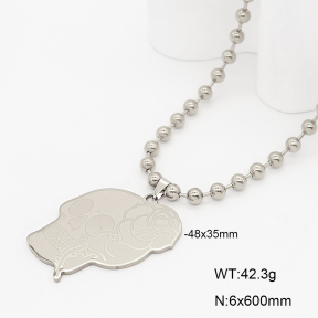 2N2009030bbov-741  Stainless Steel Necklace