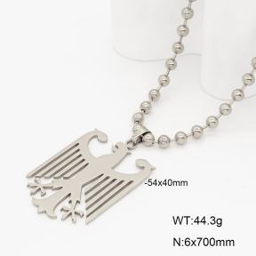 2N2009032bbov-741  Stainless Steel Necklace