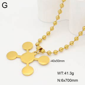 2N2009033bhva-741  Stainless Steel Necklace