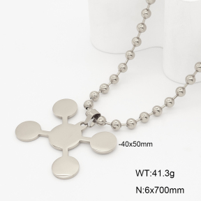 2N2009034bbov-741  Stainless Steel Necklace