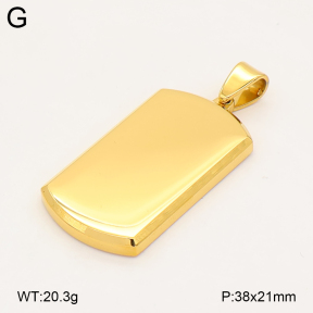 2P2006474abol-436  Stainless Steel Pendant