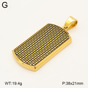 2P2006480bhva-436  Stainless Steel Pendant
