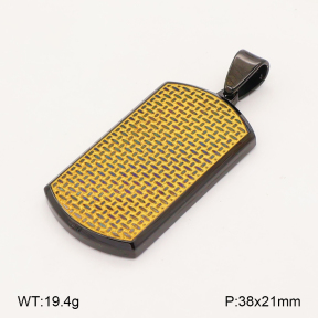 2P2006482bhva-436  Stainless Steel Pendant