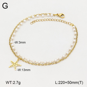 2A9001938vbmb-350  Stainless Steel Anklets
