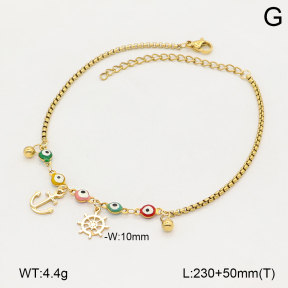2A9001947vbmb-350  Stainless Steel Anklets