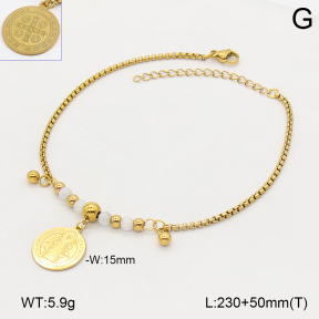2A9001950vbmb-350  Stainless Steel Anklets