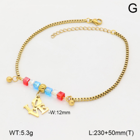 2A9001955vbmb-350  Stainless Steel Anklets