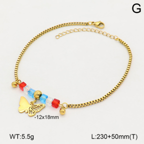 2A9001957vbmb-350  Stainless Steel Anklets