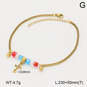 2A9001958vbmb-350  Stainless Steel Anklets
