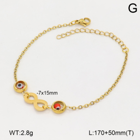 2B3004597ablb-350  Stainless Steel Bracelet