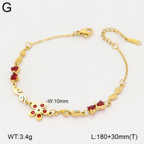 2B4005925abol-434  Stainless Steel Bracelet