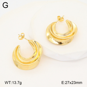2E2007089vbmb-434  Stainless Steel Earrings