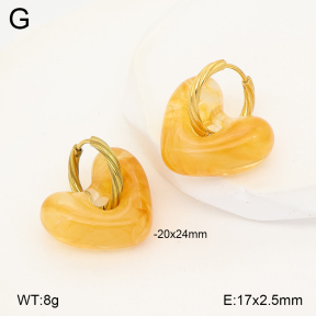 2E4005173ablb-434  Stainless Steel Earrings