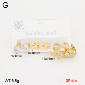 2E4005207aakl-434  Stainless Steel Earrings
