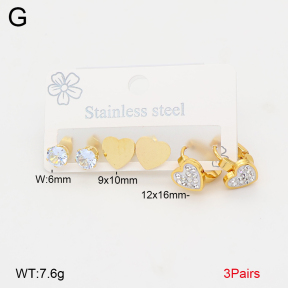 2E4005209aakl-434  Stainless Steel Earrings