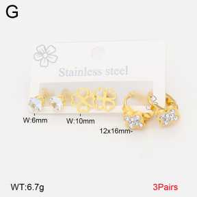 2E4005211aakl-434  Stainless Steel Earrings