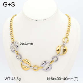 2N2009049ahlv-434  Stainless Steel Necklace