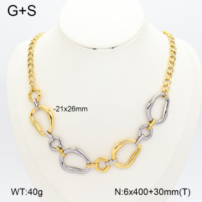 2N2009050ahlv-434  Stainless Steel Necklace
