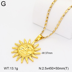 2N2009054ablb-434  Stainless Steel Necklace