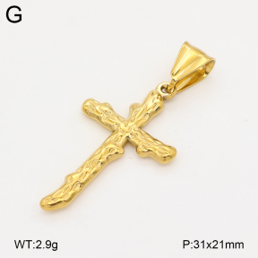 2P2006525aaio-452  Stainless Steel Pendant