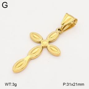 2P2006527aaio-452  Stainless Steel Pendant