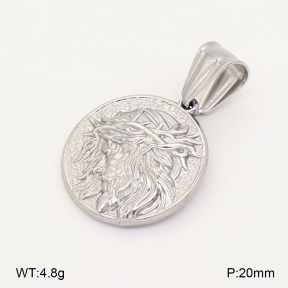 2P2006541aahl-452  Stainless Steel Pendant