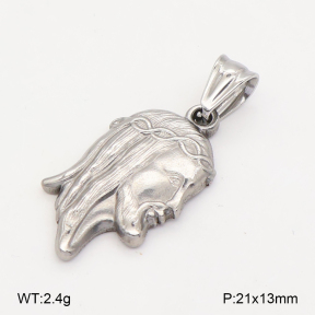 2P2006549aahl-452  Stainless Steel Pendant