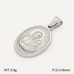 2P2006561aahl-452  Stainless Steel Pendant