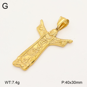 2P2006568baka-452  Stainless Steel Pendant