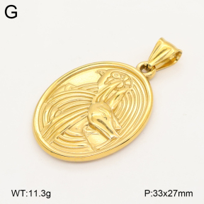 2P2006584baka-452  Stainless Steel Pendant