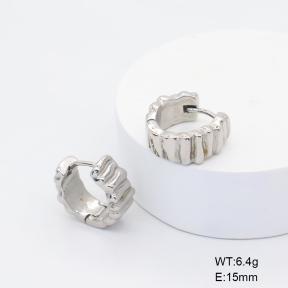 6E2007461vhha-106D  316 SS,Handmade Polished  Stainless Steel Earrings
