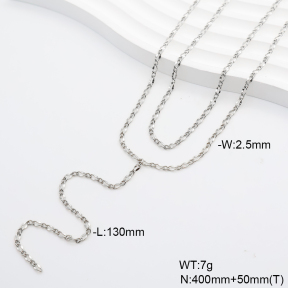 6N2005255bhva-908  Stainless Steel Necklace